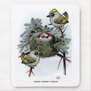 gouden kinglet muismat