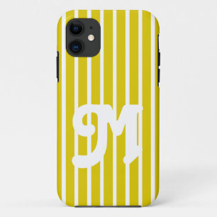Gouden Klaproos Safari Streep iPhone 11 Hoesje
