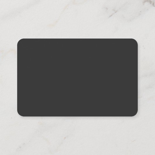 Gouden Kleur Grijs Klassiek Persoonlijk Pas Chic a Visitekaartje (Achterkant)