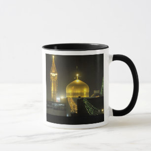 Gouden koepel van het Imam Reza-heiligdomcomplex b Mok