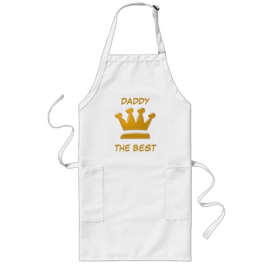 Gouden Koning Daddy Schort (Voorkant)