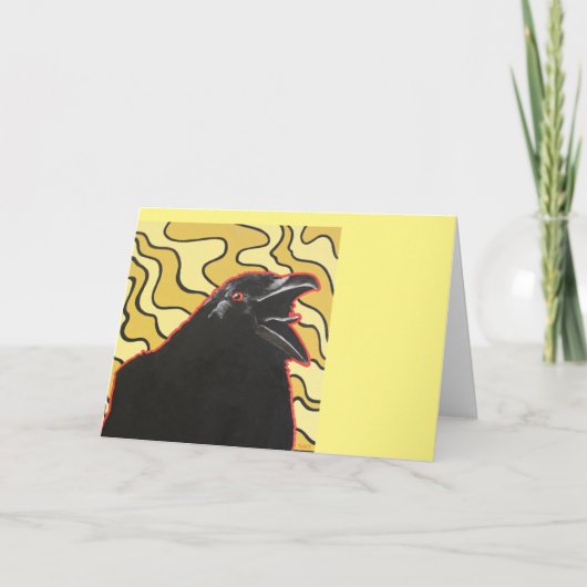 'GOUDEN KRAAI' KAART (Voorkant)