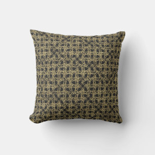 Gouden kras Gouden moderne glamour Kussen