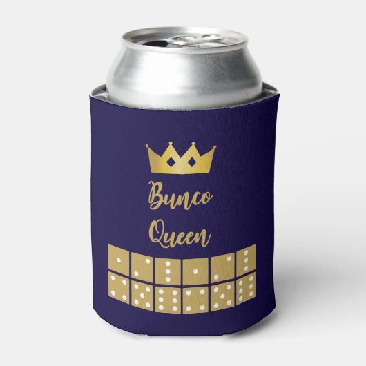 Gouden Kroon Bunco Queen Blikjeskoeler (Blikje Voorkant)