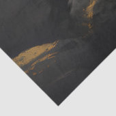 Gouden kruis op een rots tissuepapier (Detail)