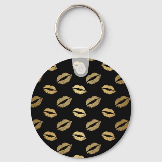 Gouden kussen sleutelhanger (Voorkant)