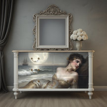 Gouden Kust Zeemeermin Decoupage