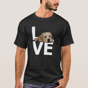 Gouden Labradoodle Liefde Retriever Puppy Gele Lab T-shirt