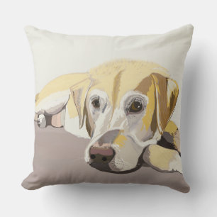 Gouden Labrador Kussen