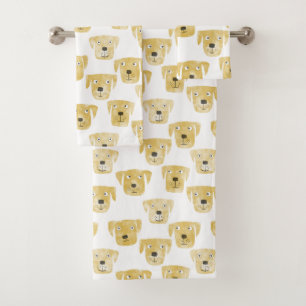 Gouden Labrador Retriever Honden Bad Handdoek