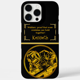 gouden lasmoment iPhone 16 pro max hoesje
