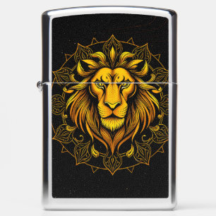 Gouden Leeuw Mandala Verlicht