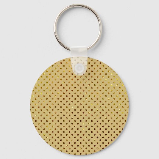 Gouden Leo Zodiac Horoscoop Een Motivatie inspirer Sleutelhanger (Achterkant)