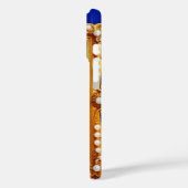 Gouden letter X met juwelen Case-Mate iPhone Case (Achterkant / Links)