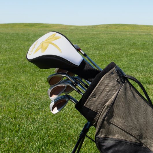Gouden Libel Ontwerp Golfheadcover (Insitu)