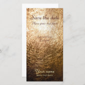 Gouden Licht 001 Save The Date (Voorkant / Achterkant)