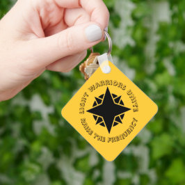 Gouden Licht Krijgers Verenigen Sleutelhanger