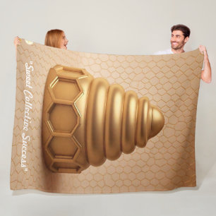"Gouden Licht Ontwerpen" Fleece Deken