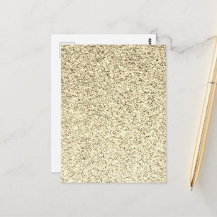 Gouden licht zachte glitter vonken briefkaart