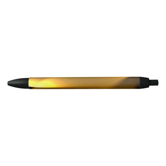 Gouden Lichten  Zwarte Inkt Pen (Voorkant)