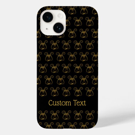 Gouden Lier Case-Mate iPhone Case (Achterkant)