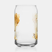 Gouden Lijst Decoratief Monogram L Blikvorm Glas (Links)