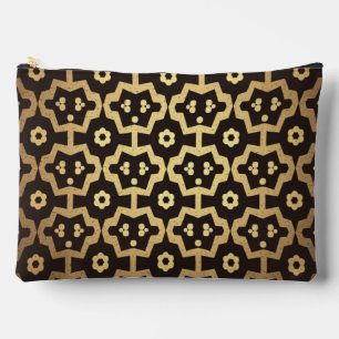 Gouden Links Patroon Accessoire Zakje Reiszak Etui