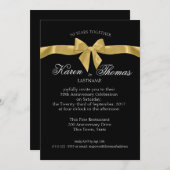 Gouden Lint 50ste Verjaardag Kaart (Voorkant / Achterkant)