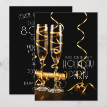Gouden Lint Champagne Feestelijke Feest