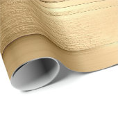 Gouden lint textuur metallic stijlvol cadeaupapier (Rol Hoek)
