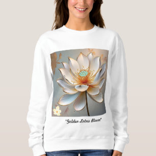 Gouden Lotus Bloom Trui