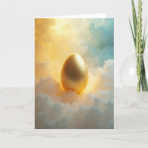 Gouden Lucht Ovaal Kaart