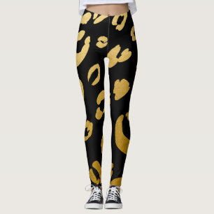 Gouden luipaard Cheetah Wild Animal Print Chique Leggings