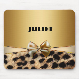 Gouden Luipaard Jachtluipaard Dierenprint Boog Mui Muismat