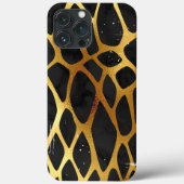 Gouden Luipaardprint Case-Mate iPhone Case (Achterkant)