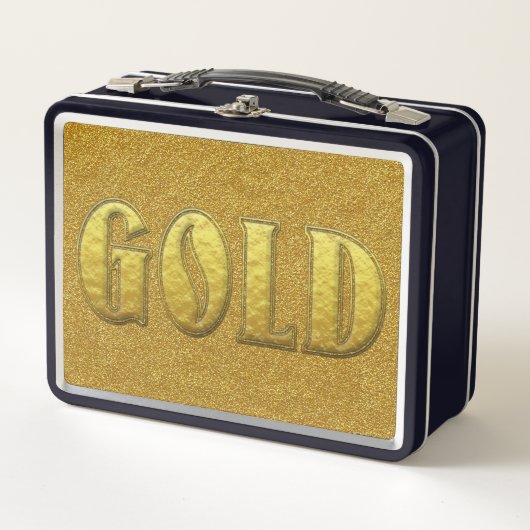 Gouden lunchbox (Voorkant)