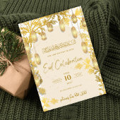 Gouden Luxe Eid Viering Uitnodiging