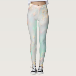 Gouden Luxe Trendy Blush Roze Zachte Mint Collecti Leggings