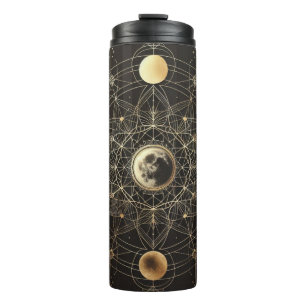 Gouden Maan Alchemie Thermosbeker