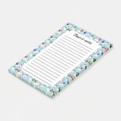 Gouden Magische Ster Regenboog Eenhoorn Post-it® Notes (Schuin)