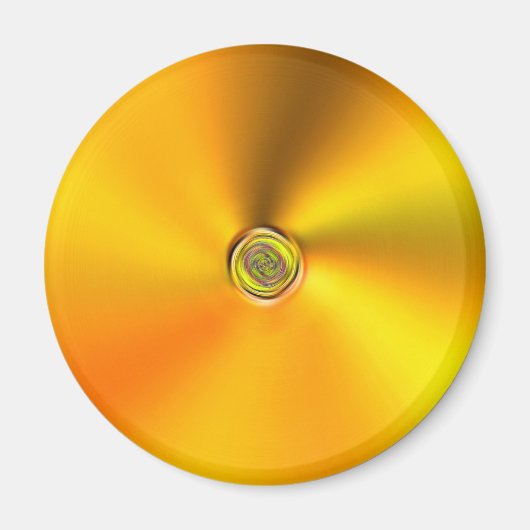 Gouden magneet gedraaid (Voorkant)