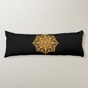 Gouden Mandala Kussen Luxe Decoratie Worp