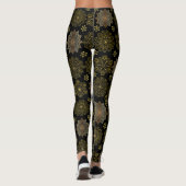 gouden mandala leggings (Achterkant)