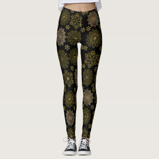 gouden mandala leggings