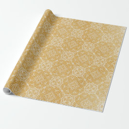 Gouden mandala's van verschillende geometrische ci cadeaupapier