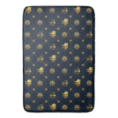 Gouden  matroos badmat (Voorkant Verticaal)