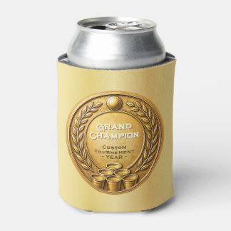 Gouden Medaille Beer Pong Toernooi Kampioenschap Blikjeskoeler