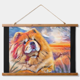 GOUDEN MEISJE hangende tapisserie Hangend Wandkleed