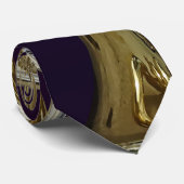 gouden messing-eufonium stropdas (Opgerold)