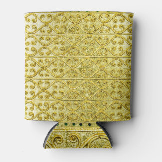 Gouden Metaal: Luxe Patroon Achtergrond. Blikjeskoeler